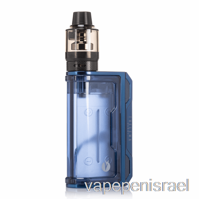 חד פעמי Vape Israel איבד Vape Thelema Quest 200w ערכת התחלה סיירה כחול / שקוף